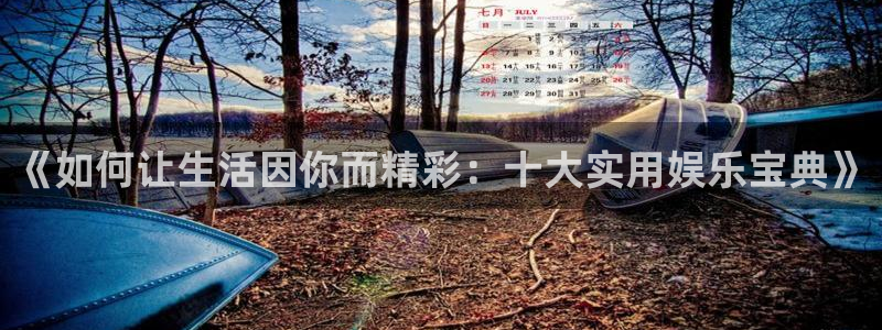 天辰娱乐.ccm官网版：《如何让生活因你而精彩：十大实用娱乐宝典》